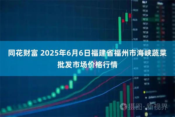 同花财富 2025年6月6日福建省福州市海峡蔬菜批发市场价格行情